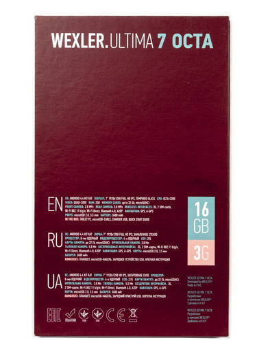 roman_o3M3 - Бюджетный восьмиядерник — WEXLER ULTIMA 7 OCTA